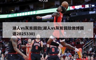 湖人vs灰熊回放(湖人vs灰熊回放微博国语2025330)