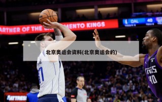 北京奥运会资料(北京奥运会的)