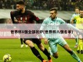 世界杯8强全部出炉(世界杯八强名单)