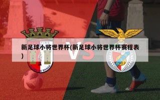 新足球小将世界杯(新足球小将世界杯赛程表)