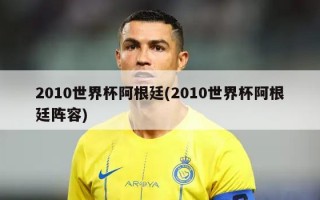 2010世界杯阿根廷(2010世界杯阿根廷阵容)