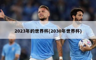 2023年的世界杯(2030年世界杯)