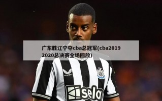 广东胜辽宁夺cba总冠军(cba20192020总决赛全场回放)