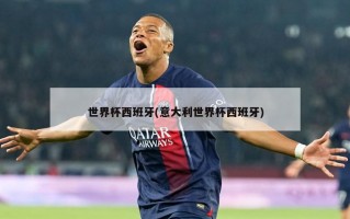 世界杯西班牙(意大利世界杯西班牙)