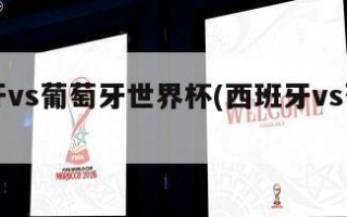 西班牙vs葡萄牙世界杯(西班牙vs葡萄牙球赛)