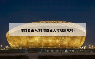 排球自由人(排球自由人可以进攻吗)