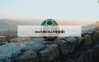 nba小斯(nba小斯是谁)