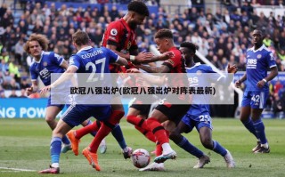 欧冠八强出炉(欧冠八强出炉对阵表最新)
