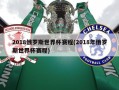 2018俄罗斯世界杯赛程(2018年俄罗斯世界杯赛程)