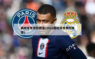 西班牙世界杯阵容(2022西班牙世界杯阵容)