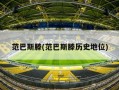 范巴斯滕(范巴斯滕历史地位)