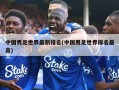 中国男足世界最新排名(中国男足世界排名最高)