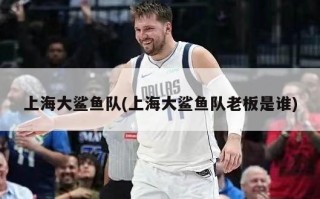 上海大鲨鱼队(上海大鲨鱼队老板是谁)