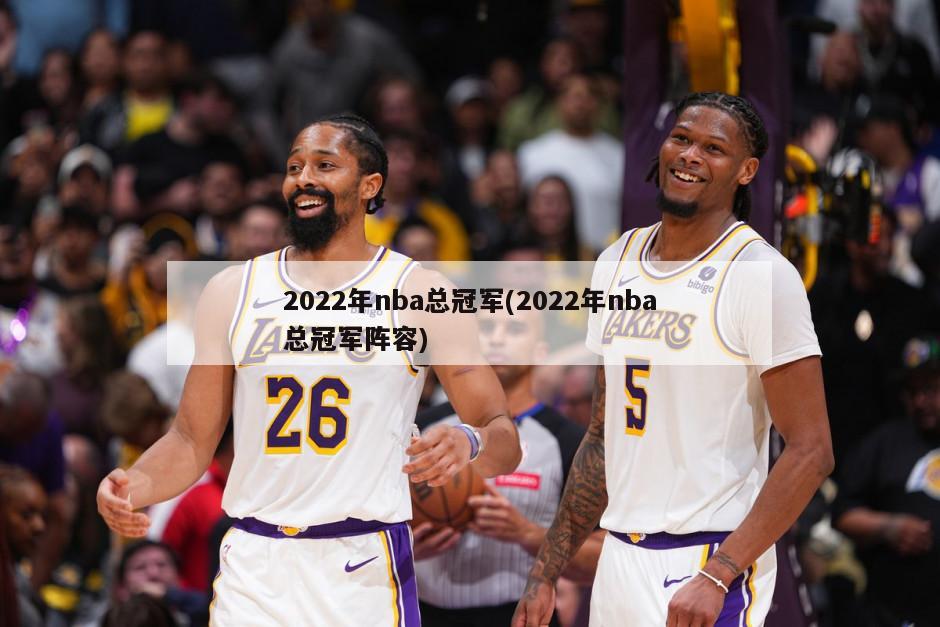 2022年nba总冠军(2022年nba总冠军阵容)-第1张图片-海莱特体育