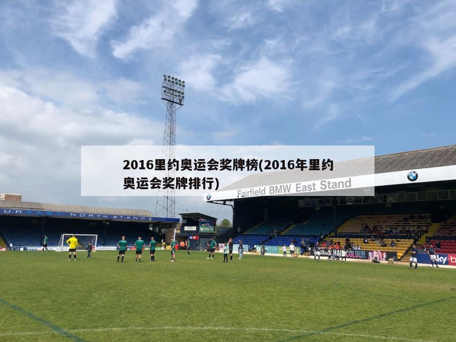 2016里约奥运会奖牌榜(2016年里约奥运会奖牌排行)-第1张图片-海莱特体育