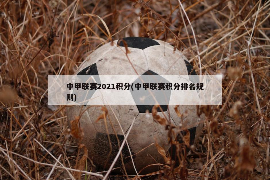 中甲联赛2021积分(中甲联赛积分排名规则)-第1张图片-海莱特体育