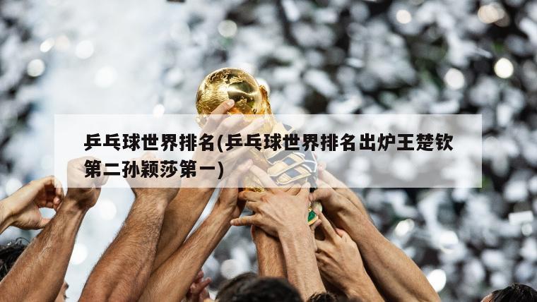 乒乓球世界排名(乒乓球世界排名出炉王楚钦第二孙颖莎第一)-第1张图片-海莱特体育