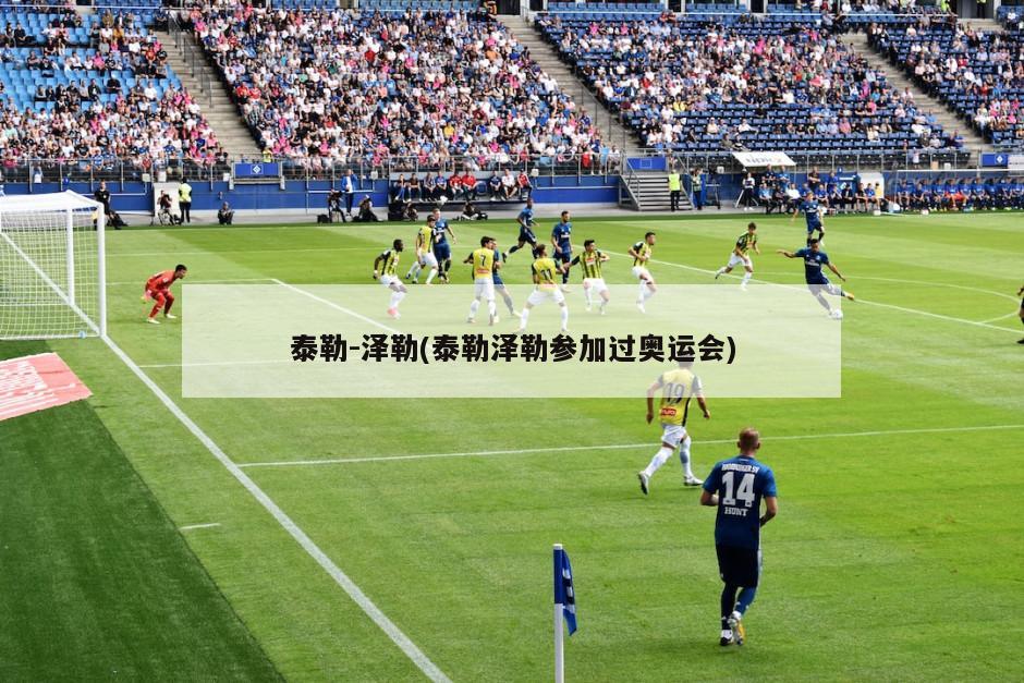 泰勒-泽勒(泰勒泽勒参加过奥运会)-第1张图片-海莱特体育