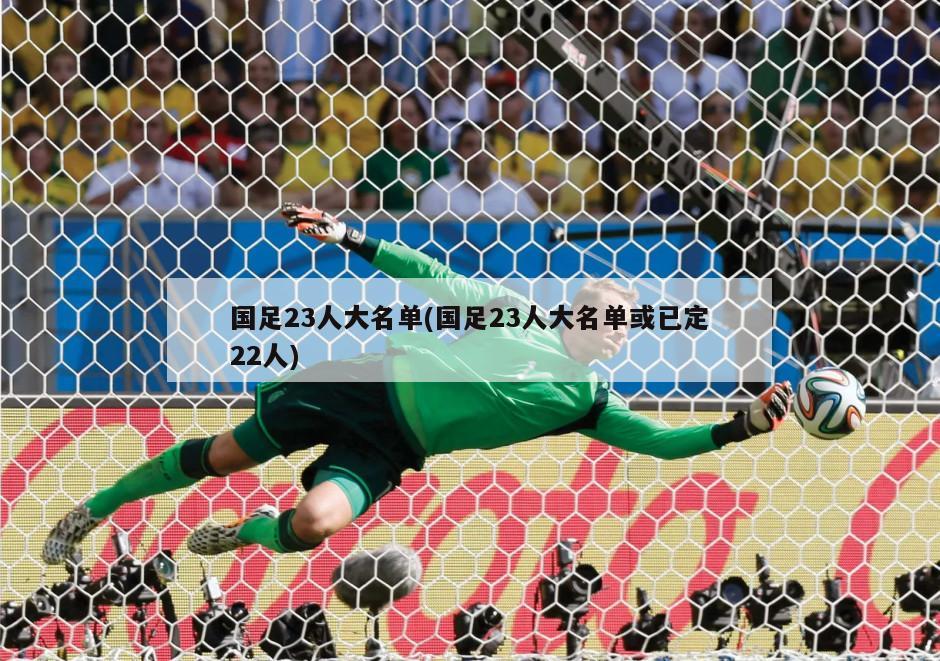 国足23人大名单(国足23人大名单或已定22人)-第1张图片-海莱特体育