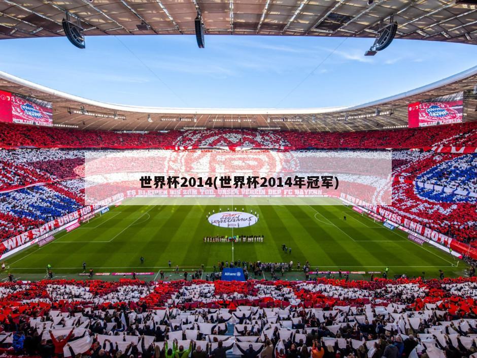 世界杯2014(世界杯2014年冠军)-第1张图片-海莱特体育