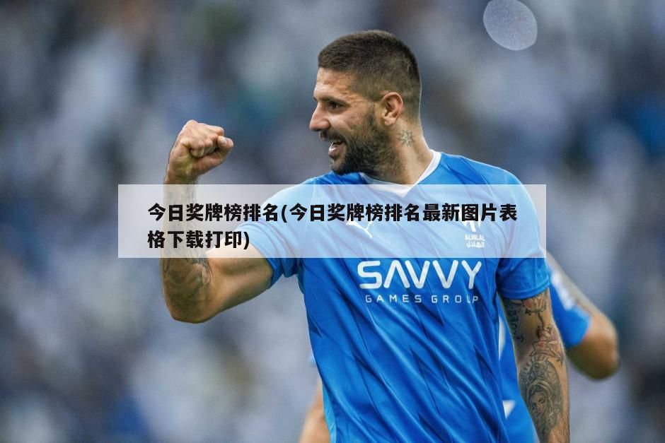 今日奖牌榜排名(今日奖牌榜排名最新图片表格下载打印)-第1张图片-海莱特体育