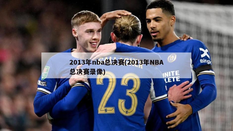 2013年nba总决赛(2013年NBA总决赛录像)-第1张图片-海莱特体育