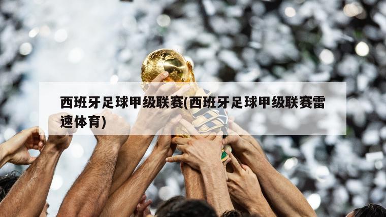 西班牙足球甲级联赛(西班牙足球甲级联赛雷速体育)-第1张图片-海莱特体育