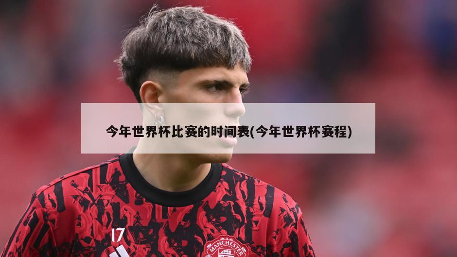 今年世界杯比赛的时间表(今年世界杯赛程)-第1张图片-海莱特体育