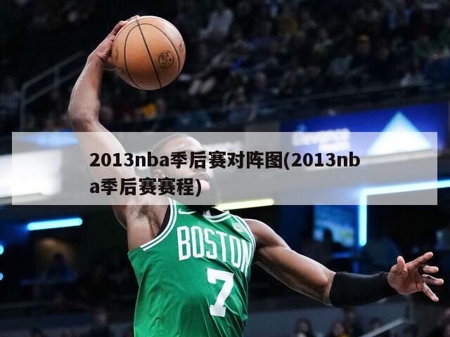 2013nba季后赛对阵图(2013nba季后赛赛程)-第1张图片-海莱特体育