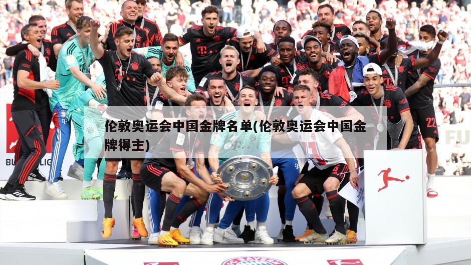 伦敦奥运会中国金牌名单(伦敦奥运会中国金牌得主)-第1张图片-海莱特体育